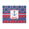 Buoy & Argyle Print Area Rug (Personalized)