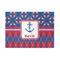 Buoy & Argyle Print 5' x 7' Patio Rug (Personalized)
