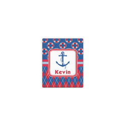 Buoy & Argyle Print Canvas Print - 8x10 (Personalized)