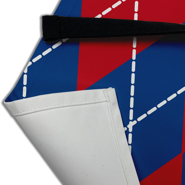 Buoy & Argyle Print Apron - (Detail)