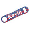 Buoy & Argyle Print Bar Bottle Opener w/ Name or Text