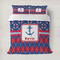 Buoy & Argyle Print Bedding Set- Queen Lifestyle - Duvet