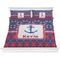Buoy & Argyle Print Comforter Set - King (Personalized)