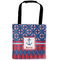 Buoy & Argyle Print Auto Back Seat Organizer Bag (Personalized)