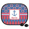 Buoy & Argyle Print Car Side Window Sun Shade (Personalized)