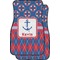 Buoy & Argyle Print Car Floor Mats (Personalized)