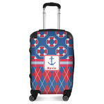 Buoy & Argyle Print Suitcase (Personalized)