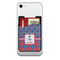Buoy & Argyle Print 2-in-1 Cell Phone Credit Card Holder & Screen Cleaner (Personalized)