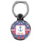 Buoy & Argyle Print Cell Phone Ring Stand & Holder