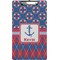 Buoy & Argyle Print Clipboard (Legal Size) (Personalized)