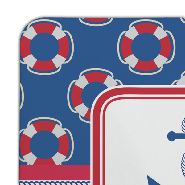 Buoy & Argyle Print Coaster Set - DETAIL