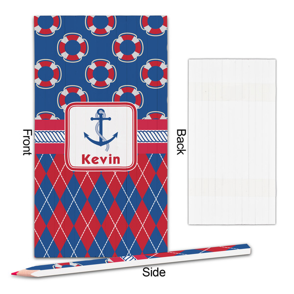 Buoy & Argyle Print Colored Pencils - Approval