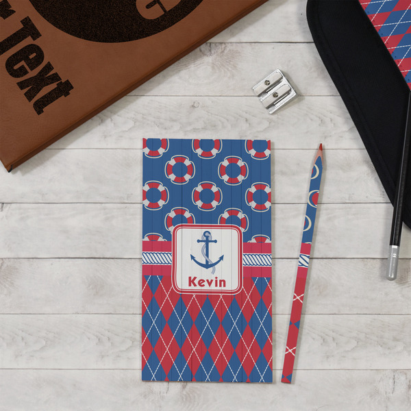 Buoy & Argyle Print Colored Pencils - In Context