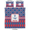 Buoy & Argyle Print Comforter Set - Queen - Approval
