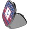 Buoy & Argyle Print Compact Mirror (Side View)