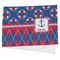 Buoy & Argyle Print Cooling Towel (Personalized)
