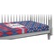 Buoy & Argyle Print Crib 45 degree angle - Fitted Sheet