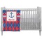 Buoy & Argyle Print Crib - Profile