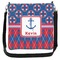 Buoy & Argyle Print Cross Body Bags - Large - Front