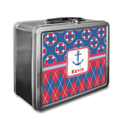 Buoy & Argyle Print Lunch Box (Personalized)