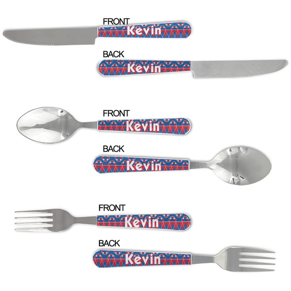 Buoy & Argyle Print Cutlery Set - APPROVAL