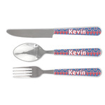 Buoy & Argyle Print Cutlery Set (Personalized)