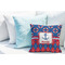 Buoy & Argyle Print Decorative Pillow Case - LIFESTYLE 2