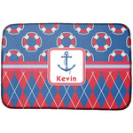 Buoy & Argyle Print Dish Drying Mat (Personalized)