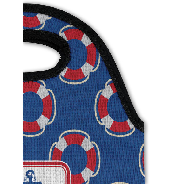 Buoy & Argyle Print Double Wine Tote - Detail 1 (new)