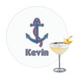 Buoy & Argyle Print Printed Drink Topper (Personalized)
