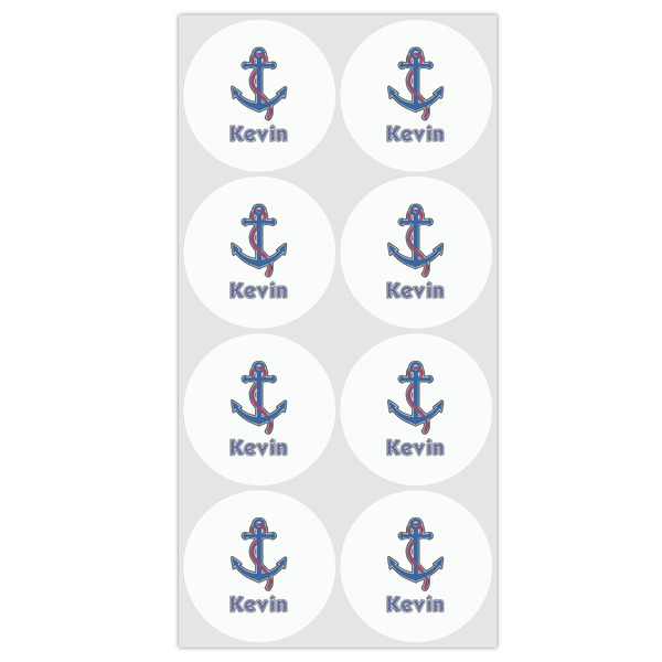 Buoy & Argyle Print Drink Topper - Medium - Set of 12