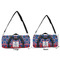 Buoy & Argyle Print Duffle Bag Small and Large