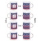 Buoy & Argyle Print Espresso Cup Set of 4 - Apvl
