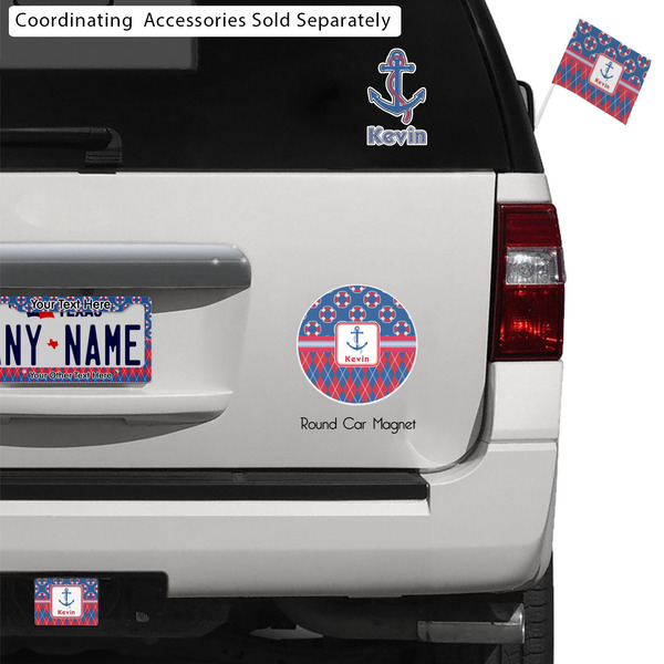 Buoy & Argyle Print Exterior Car Accessories