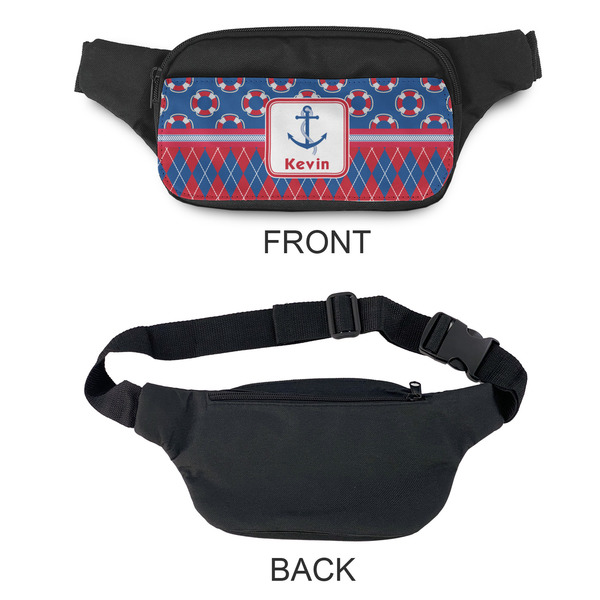 Buoy & Argyle Print Fanny Packs - APPROVAL