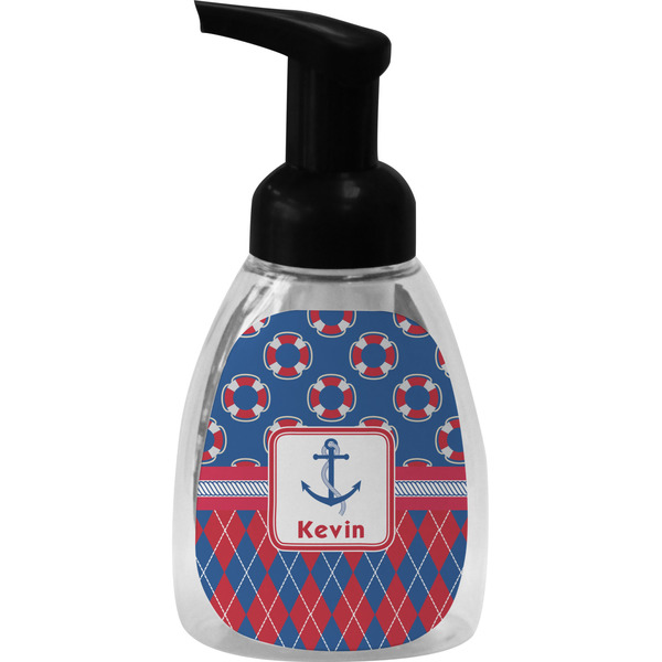 Buoy & Argyle Print Foam Soap Bottle