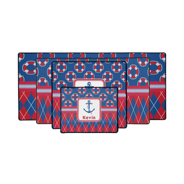 Buoy & Argyle Print Gaming Mats - PARENT/MAIN