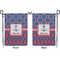 Buoy & Argyle Print Garden Flag - Double Sided Front and Back