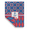 Buoy & Argyle Print Garden Flags - Large - Double Sided - FRONT FOLDED