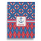 Buoy & Argyle Print Garden Flags - Large - Double Sided - FRONT
