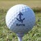 Buoy & Argyle Print Golf Ball - Branded - Tee