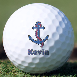 Buoy & Argyle Print Golf Balls - Non-Branded - Set of 12 (Personalized)