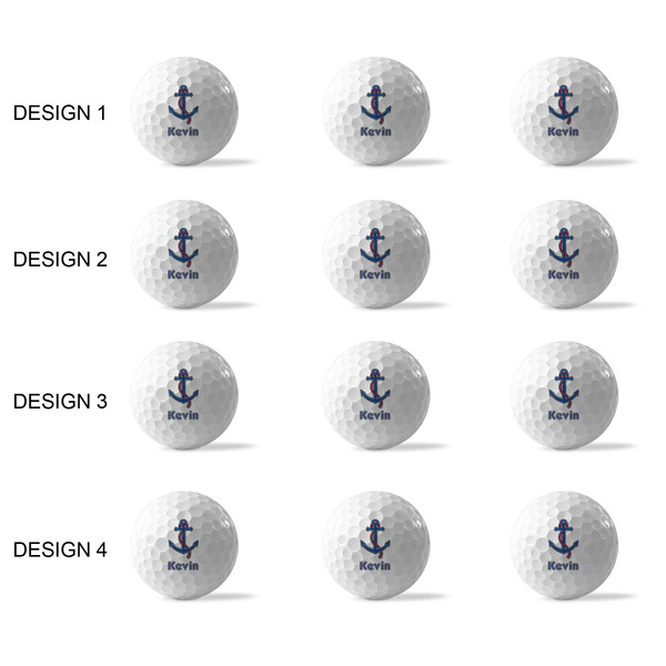 Buoy & Argyle Print Golf Balls - Generic - Set of 12 - APPROVAL