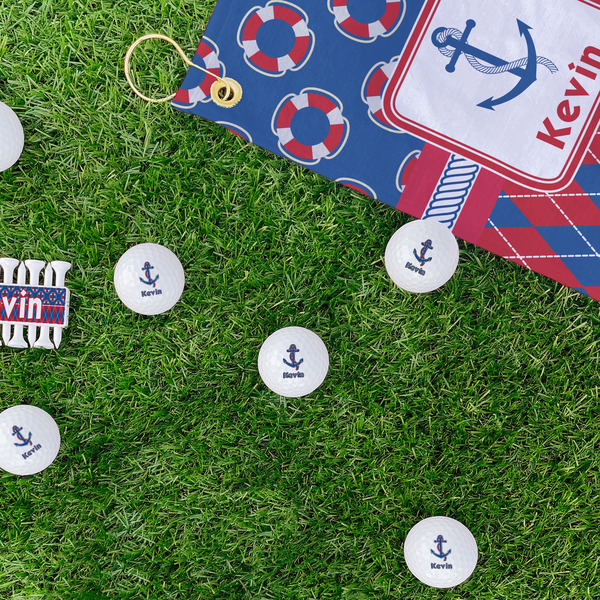 Buoy & Argyle Print Golf Balls - Generic - Set of 12 - LIFESTYLE