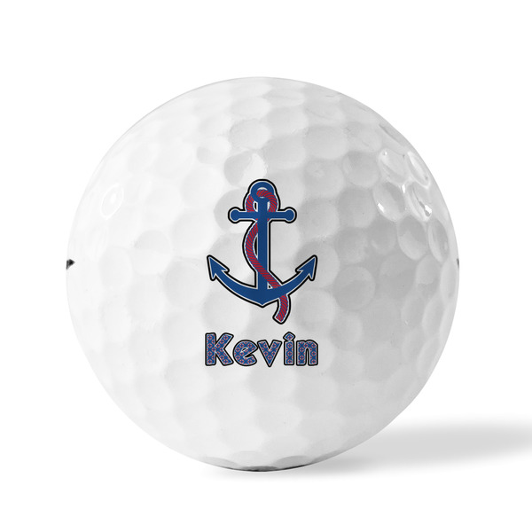 Buoy & Argyle Print Golf Balls - Titleist - Set of 12 - FRONT