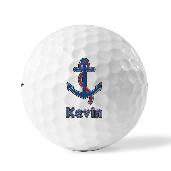 Buoy & Argyle Print Golf Balls - Titleist - Set of 3 - FRONT