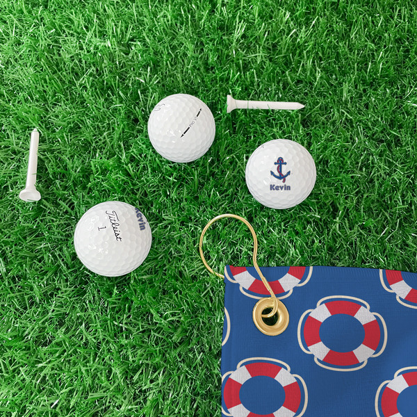 Buoy & Argyle Print Golf Balls - Titleist - Set of 3 - LIFESTYLE