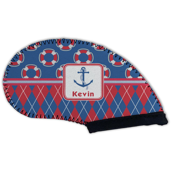 Buoy & Argyle Print Golf Club Covers - BACK