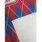 Buoy & Argyle Print Golf Towel - Detail