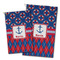 Buoy & Argyle Print Golf Towel - PARENT (small and large)